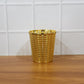 Luxury Golden Decorative Makeup Brush Holder Organizer (1 Pc)