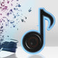 Music Note Shape Wireless Speaker 