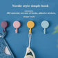 Heavy-Duty Wall Hooks (2 Pcs) for Home Use