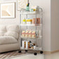 4 Layer Multipurpose Storage Trolley with Wheels
