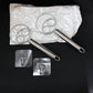 2-Piece Stainless Steel Spiral Hand Whisk - (2 Pc / Set)